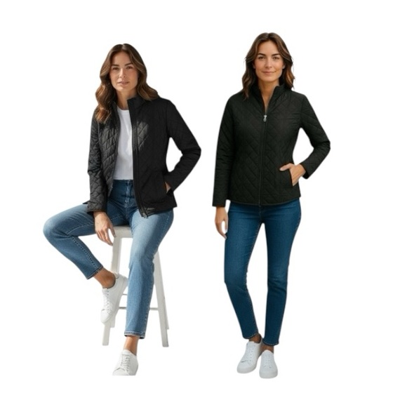 Kim Rogers Jackets & Blazers - Kim Rogers Cozy Quilted Jacket